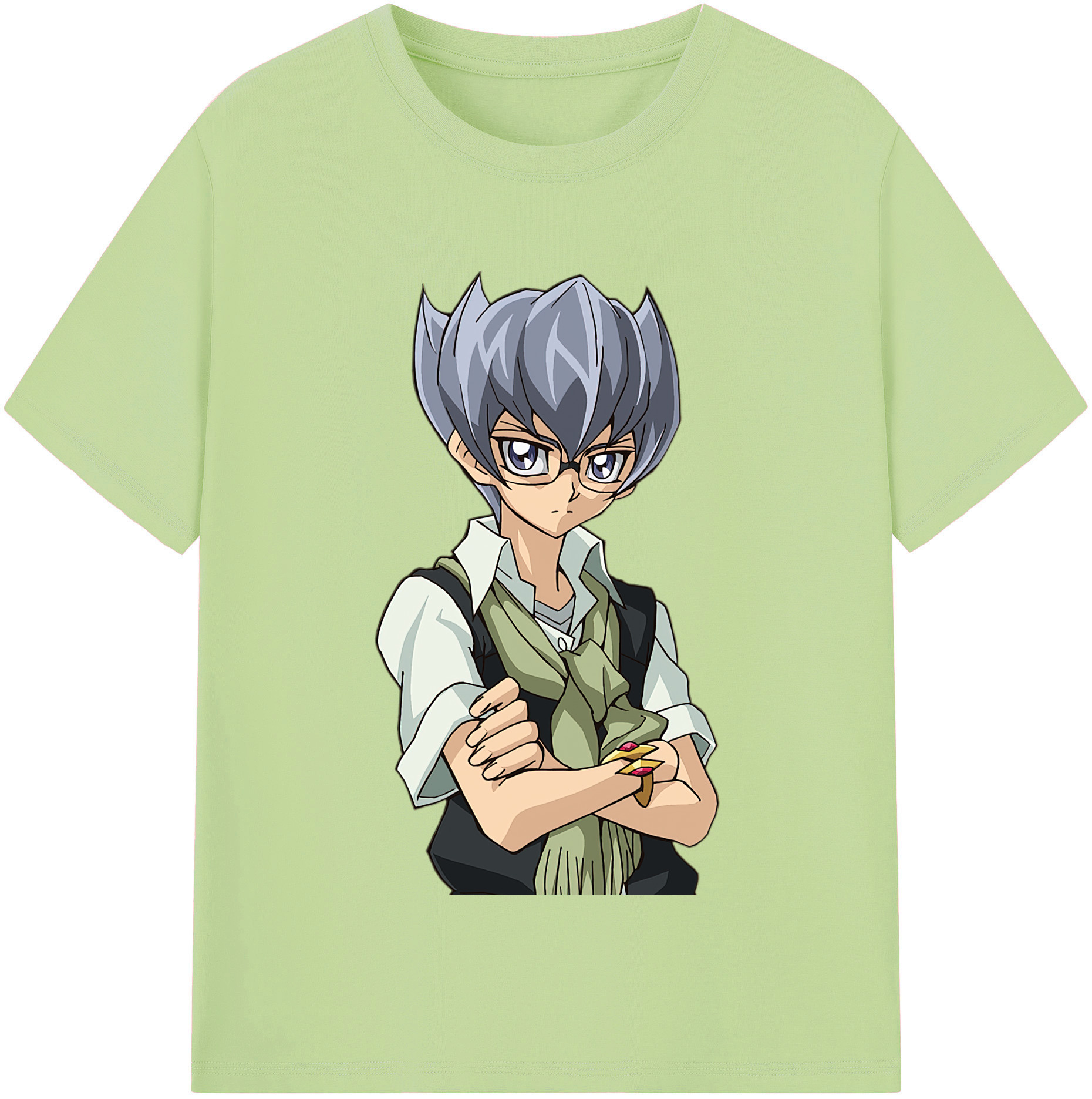 （画像用） 遊☆戯☆王 Yu-Gi-Oh! 綿100％半袖Tシャツ（フロントプリント）